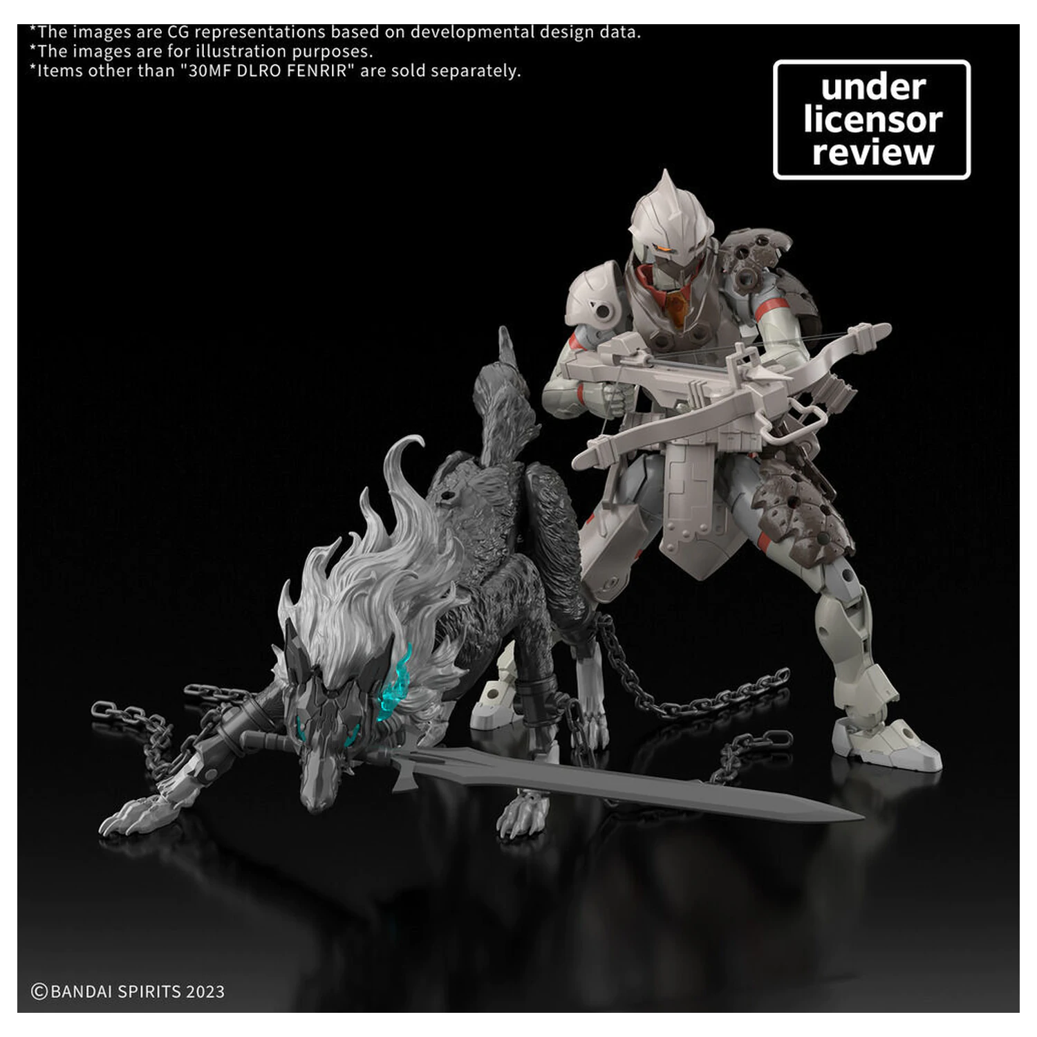 30 Minuten Fantasy Dlro Fenrir Modellbausatz Produktfoto