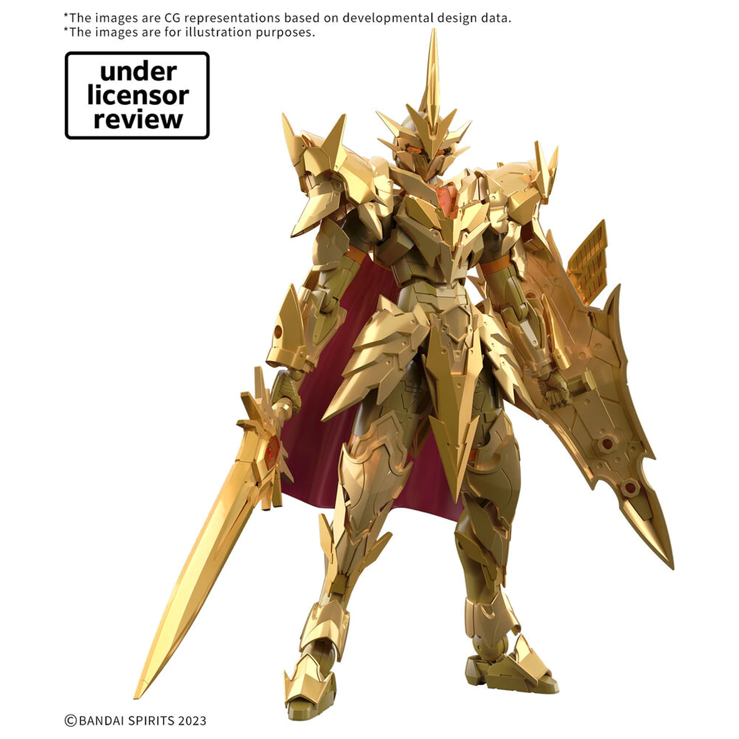 30 Minuten Fantasy Superior Arch Knight Modellbausatz Produktfoto