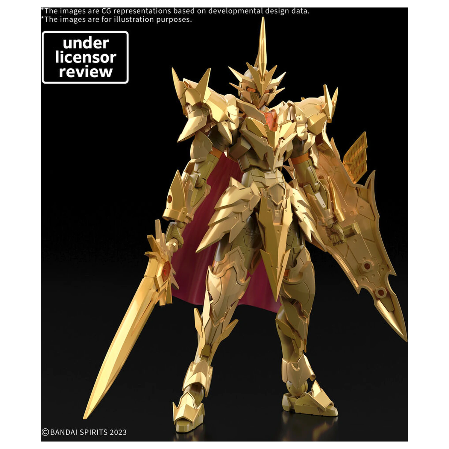 30 Minuten Fantasy Superior Arch Knight Modellbausatz Produktfoto