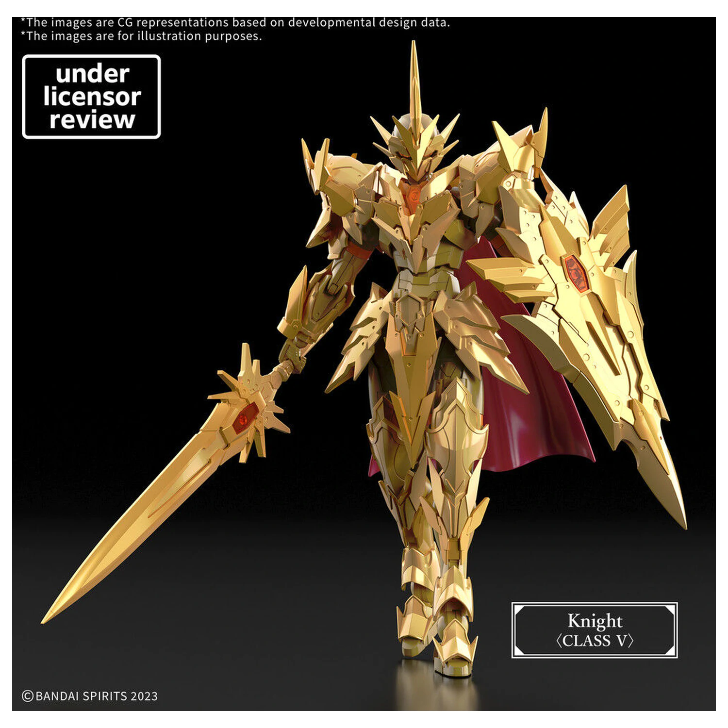 30 Minuten Fantasy Superior Arch Knight Modellbausatz Produktfoto