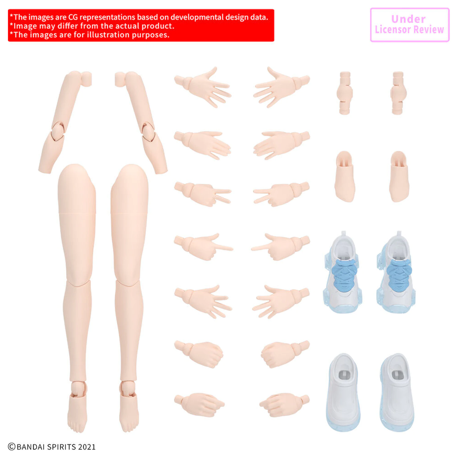 30 Minutes Sisters Option Body Parts Arme & Beine Straight Farbe A Produktfoto