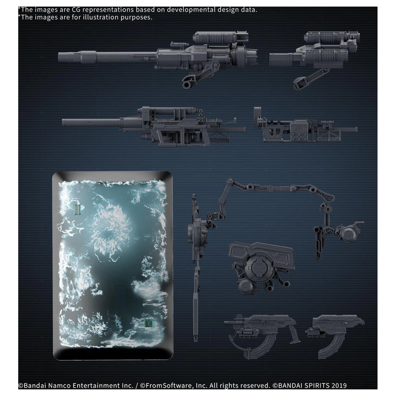 30 Minutes Missions Option Teile Set Armored Core VI Weapon Set 08 Produktfoto