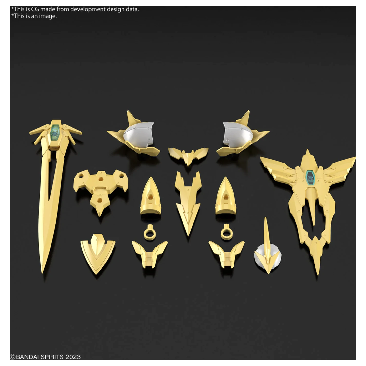 30MF Class Up Armor (Liber Holy Knight) Modellbausatz Produktfoto