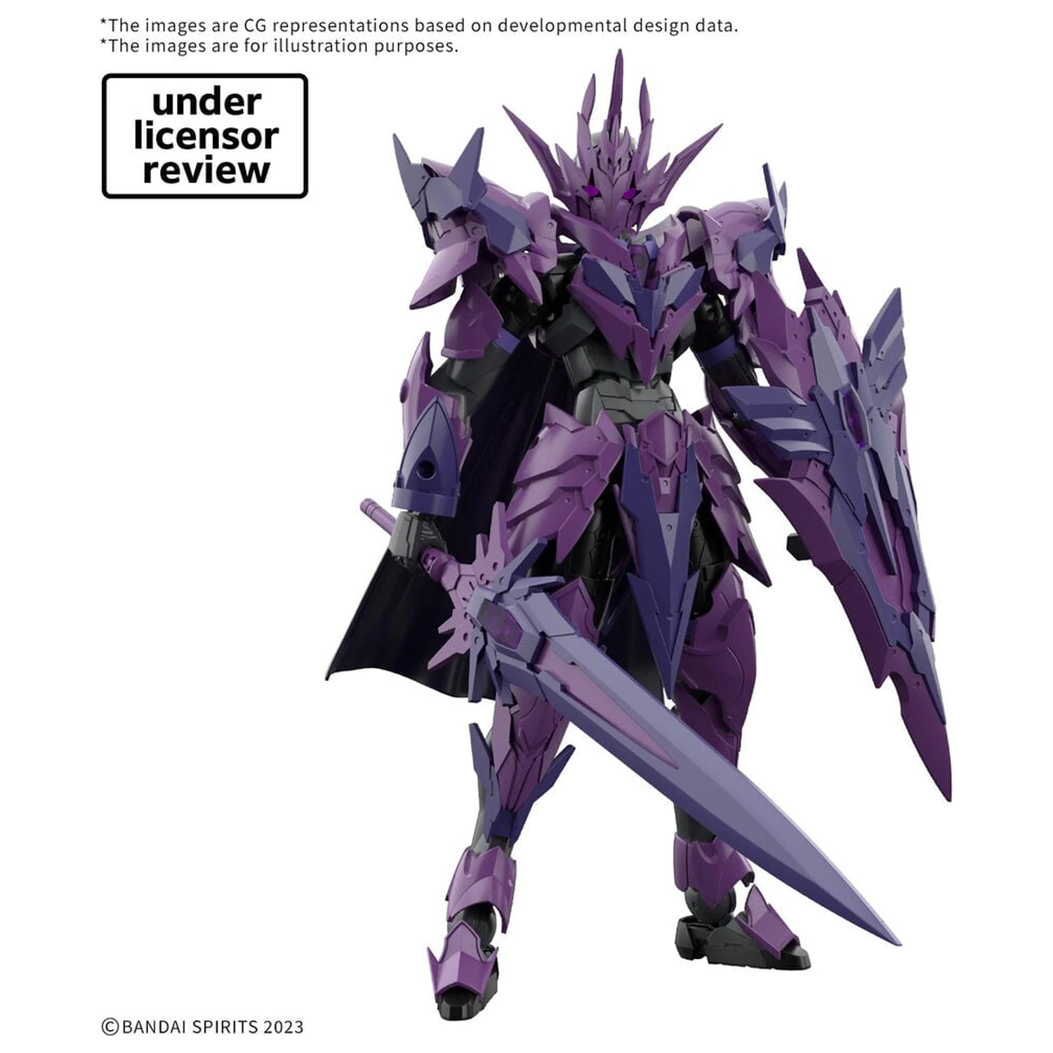 30MF Darknevil Arch Knight Modellbausatz Grundfigur 30 Minutes Fantasy Produktfoto