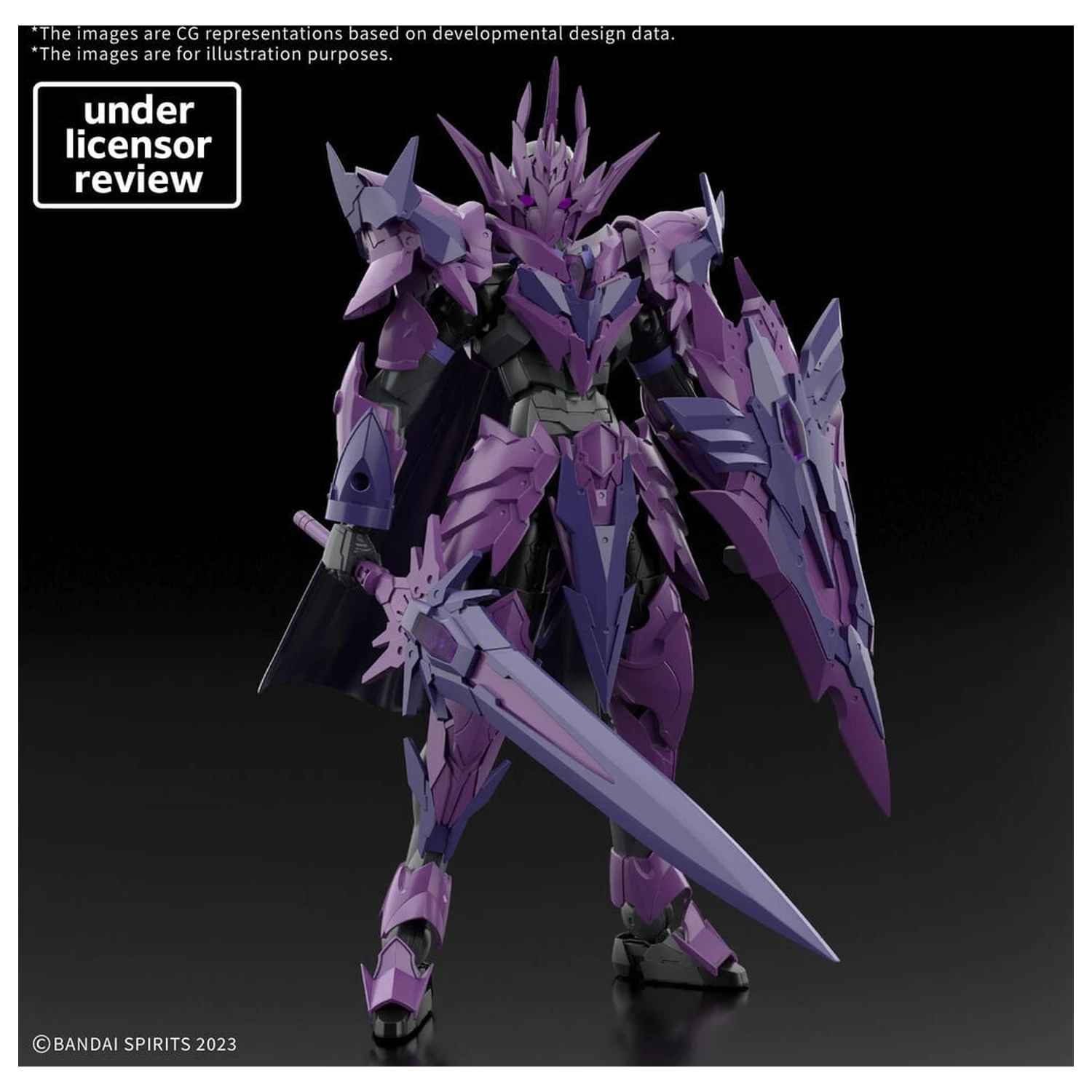 30MF Darknevil Arch Knight Modellbausatz Grundfigur 30 Minutes Fantasy Produktfoto