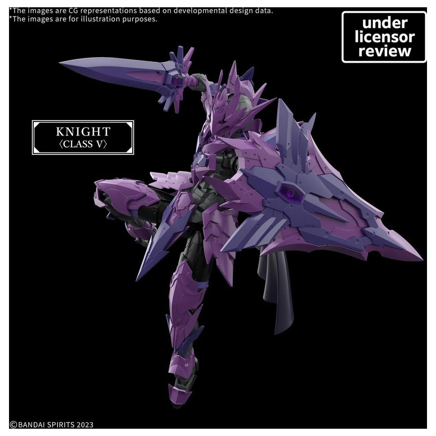 30MF Darknevil Arch Knight Modellbausatz Grundfigur 30 Minutes Fantasy Produktfoto