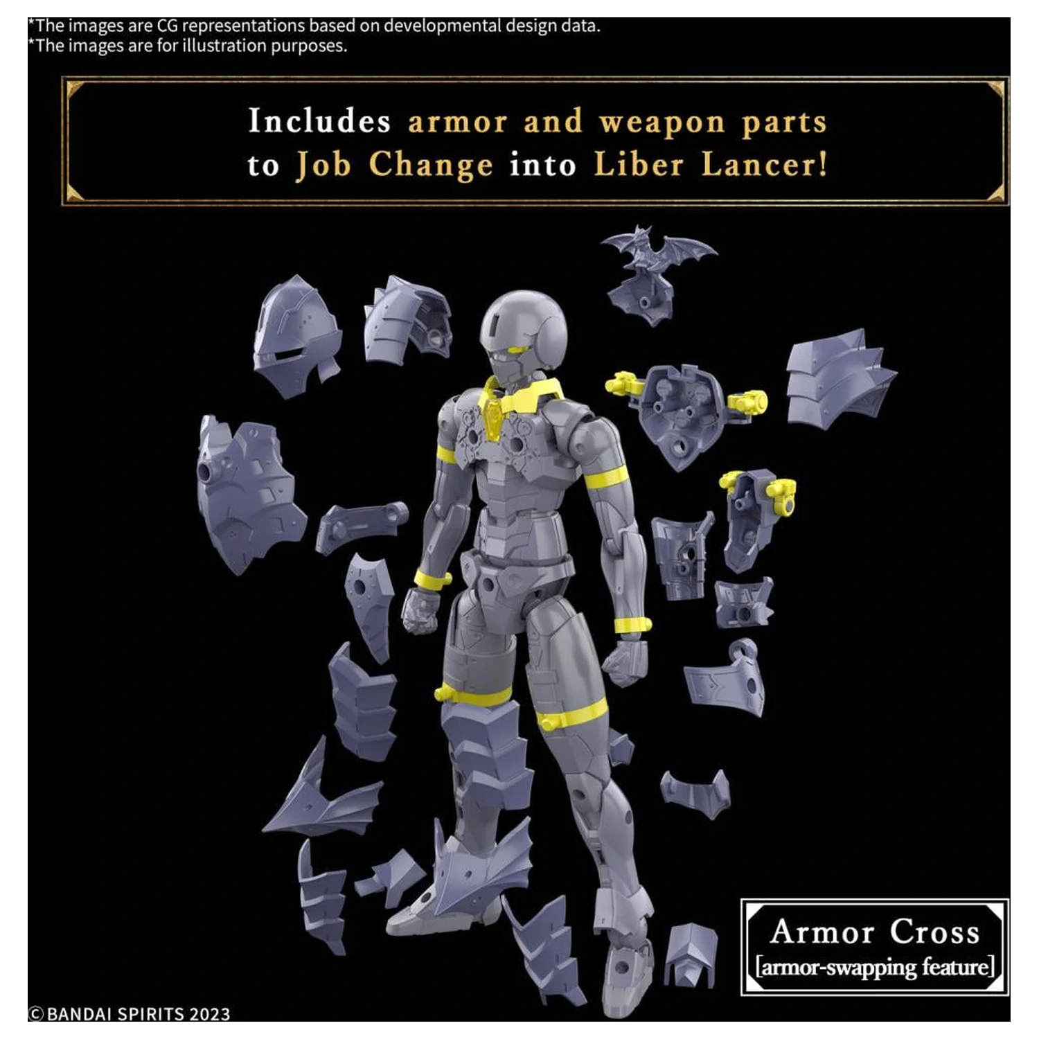 30MF Liber Lancer Modell Bausatz Produktfoto