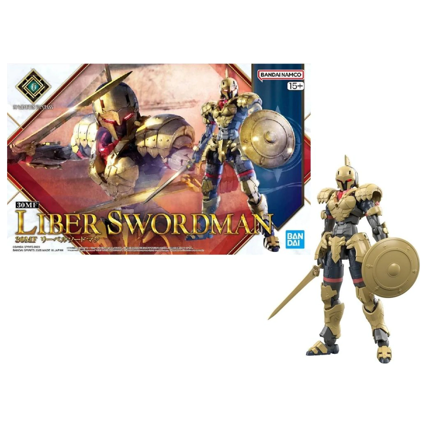 30MF Liber Swordsman Modellbausatz Produktfoto