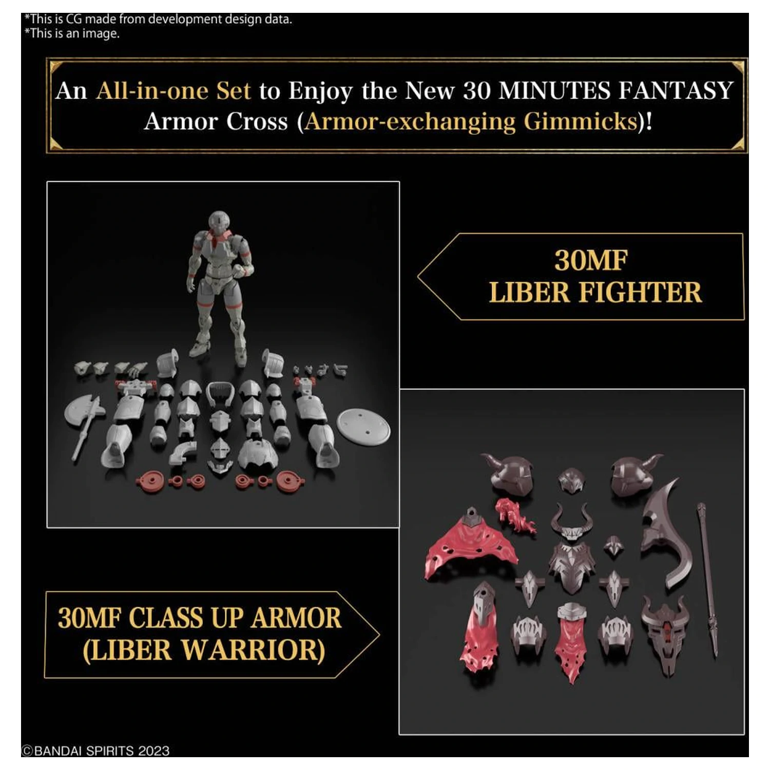 30MF Liber Warrior Modelbausatz Produktfoto