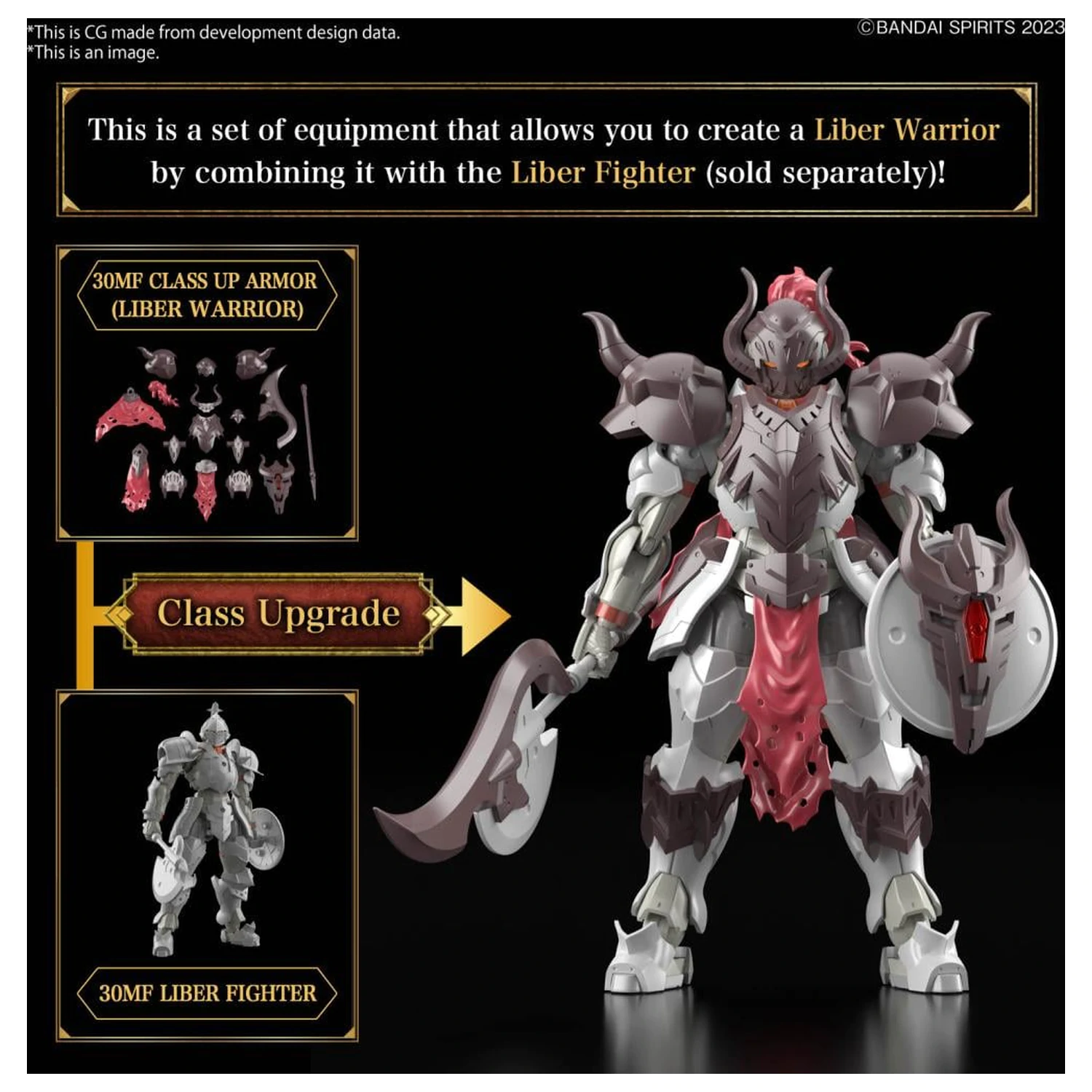 30MF Liber Warrior Modelbausatz Produktfoto