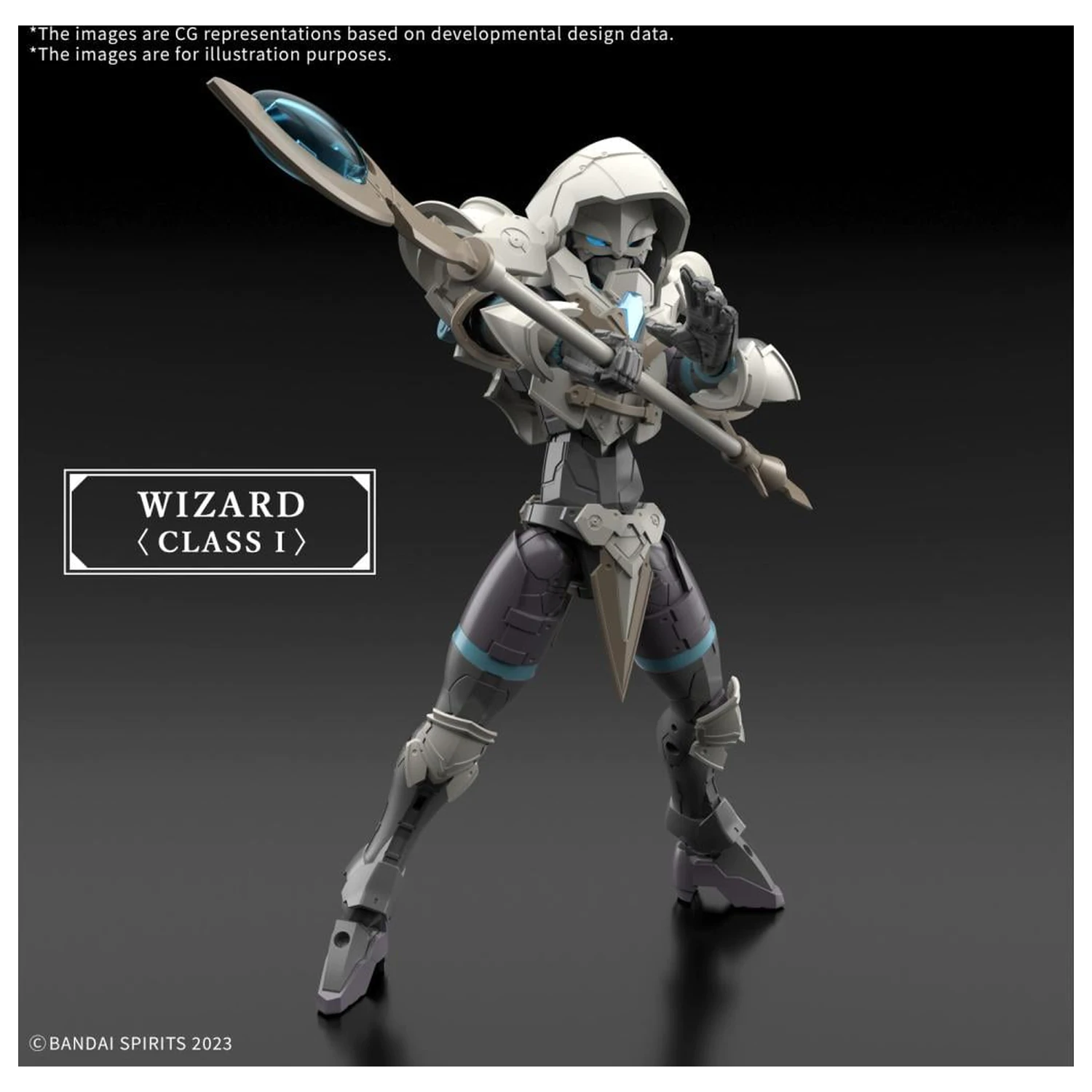 30MF Liber Wizard Modell Bausatz Produktfoto