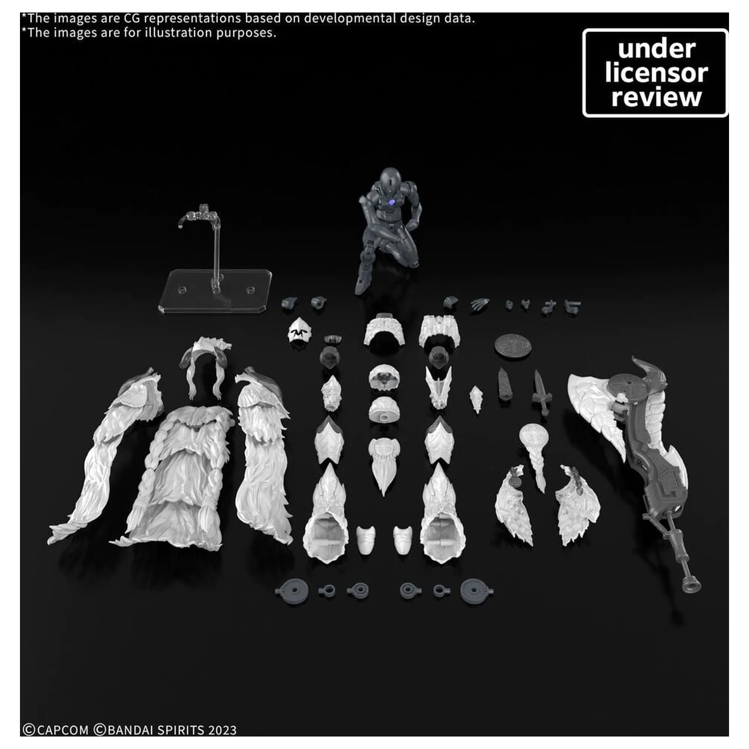 30MF Monster Hunter Wilds Arkveld Ausrüstung Arkvulcan Serie Zubehör-Set 30 Minuten Fantasy Produktfoto