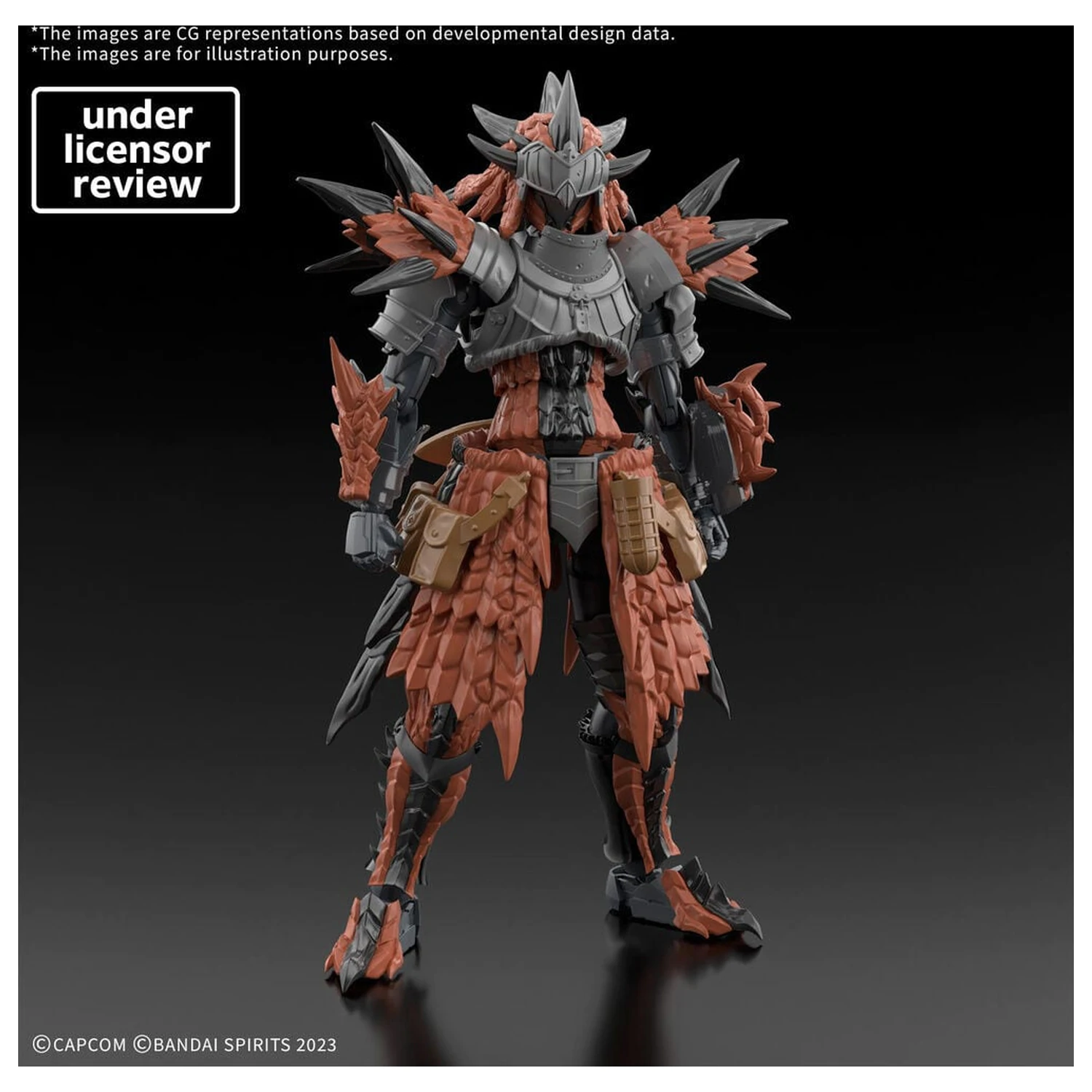 30MF Monster Hunter Wilds Rathalos Ausrüstung Rathalos Serie Zubehör Set 30 Minuten Fantasy Produktfoto