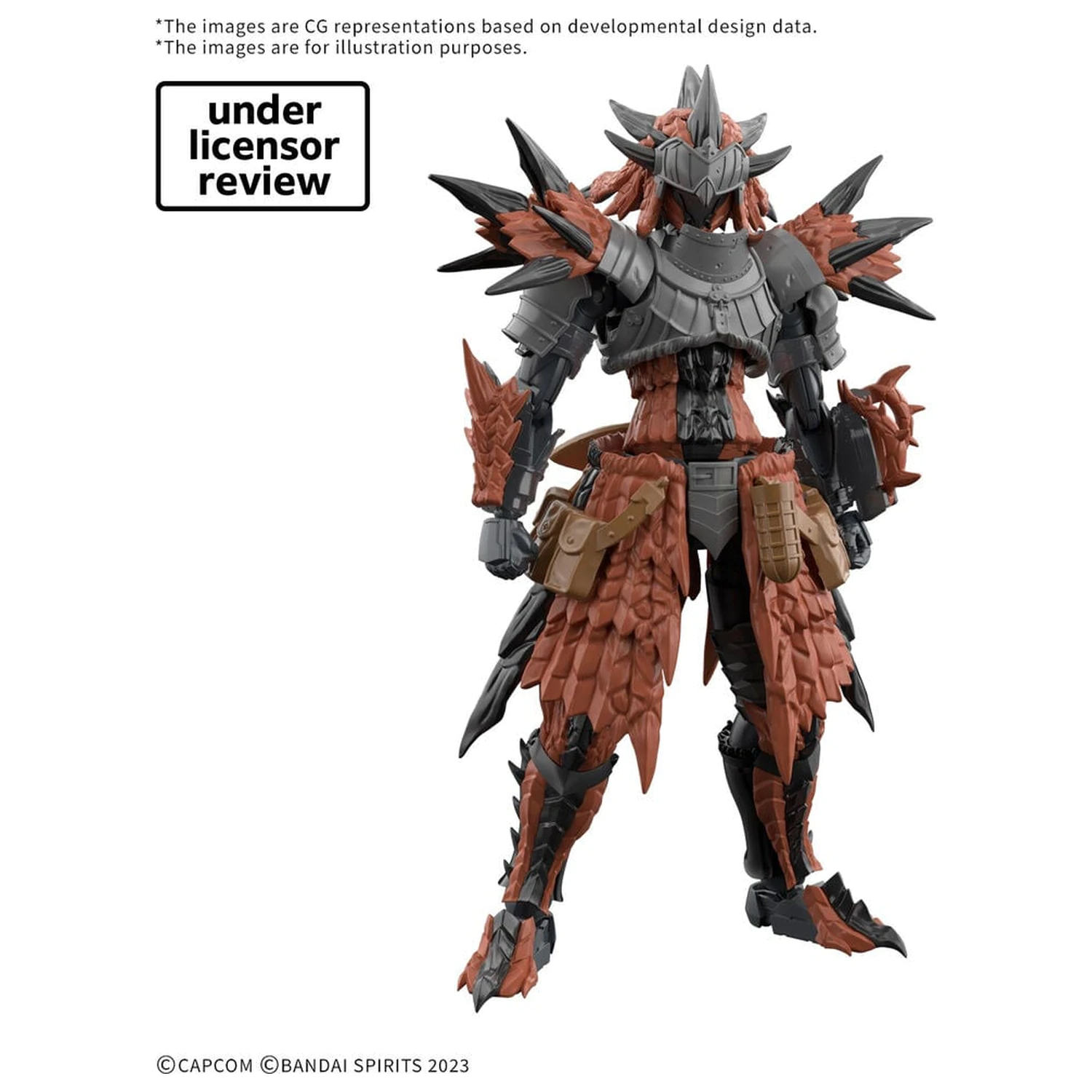 30MF Monster Hunter Wilds Rathalos Ausrüstung Rathalos Serie Zubehör Set 30 Minuten Fantasy Produktfoto