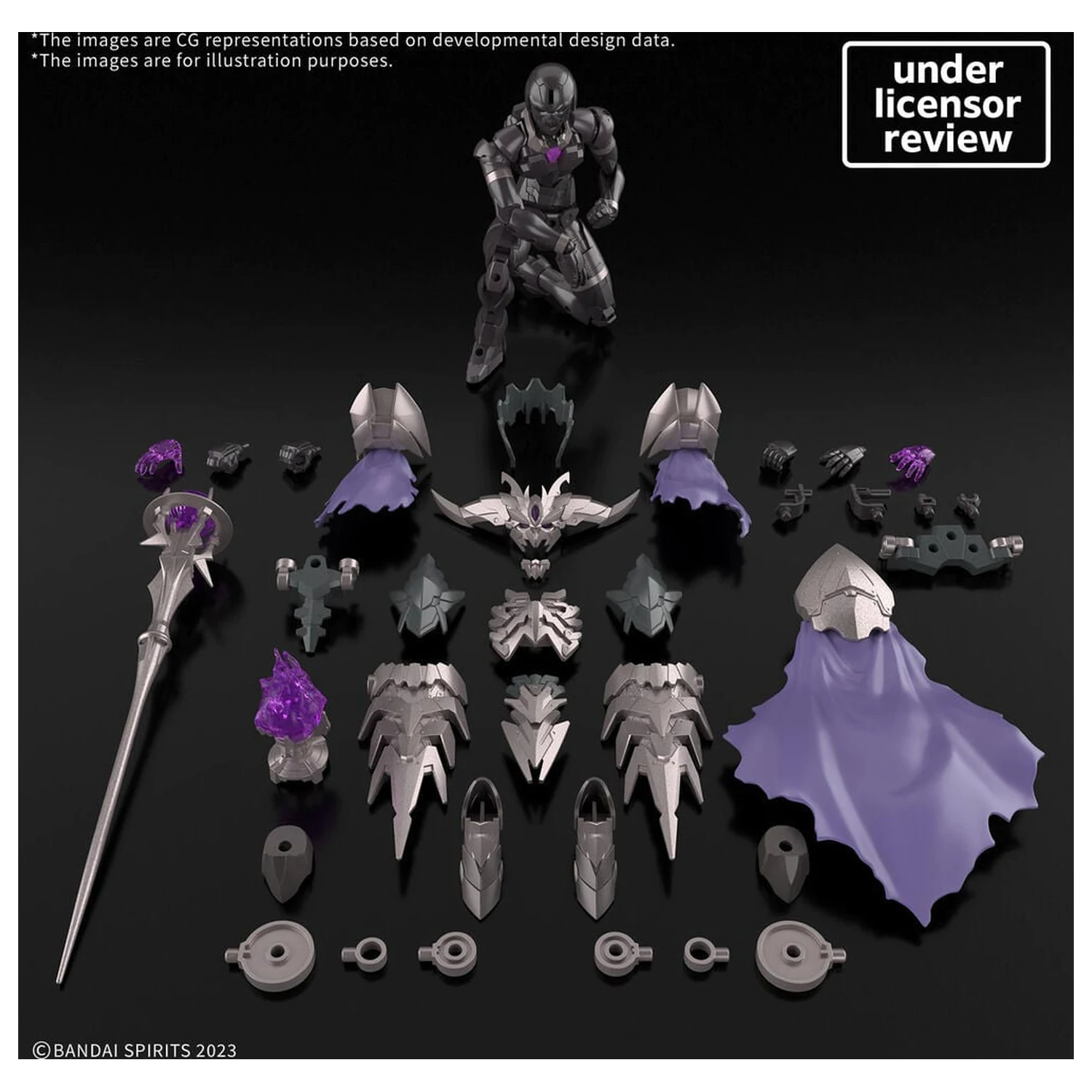 30MF Necrosmephisto Model Kit Base Figur 30 Minuten Fantasy Produktfoto