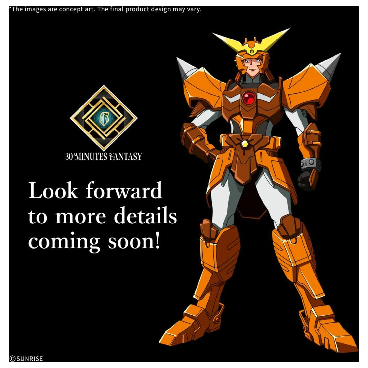 30MF Yoroi-Shinden Samurai Troopers Wild Modellbausatz Produktfoto
