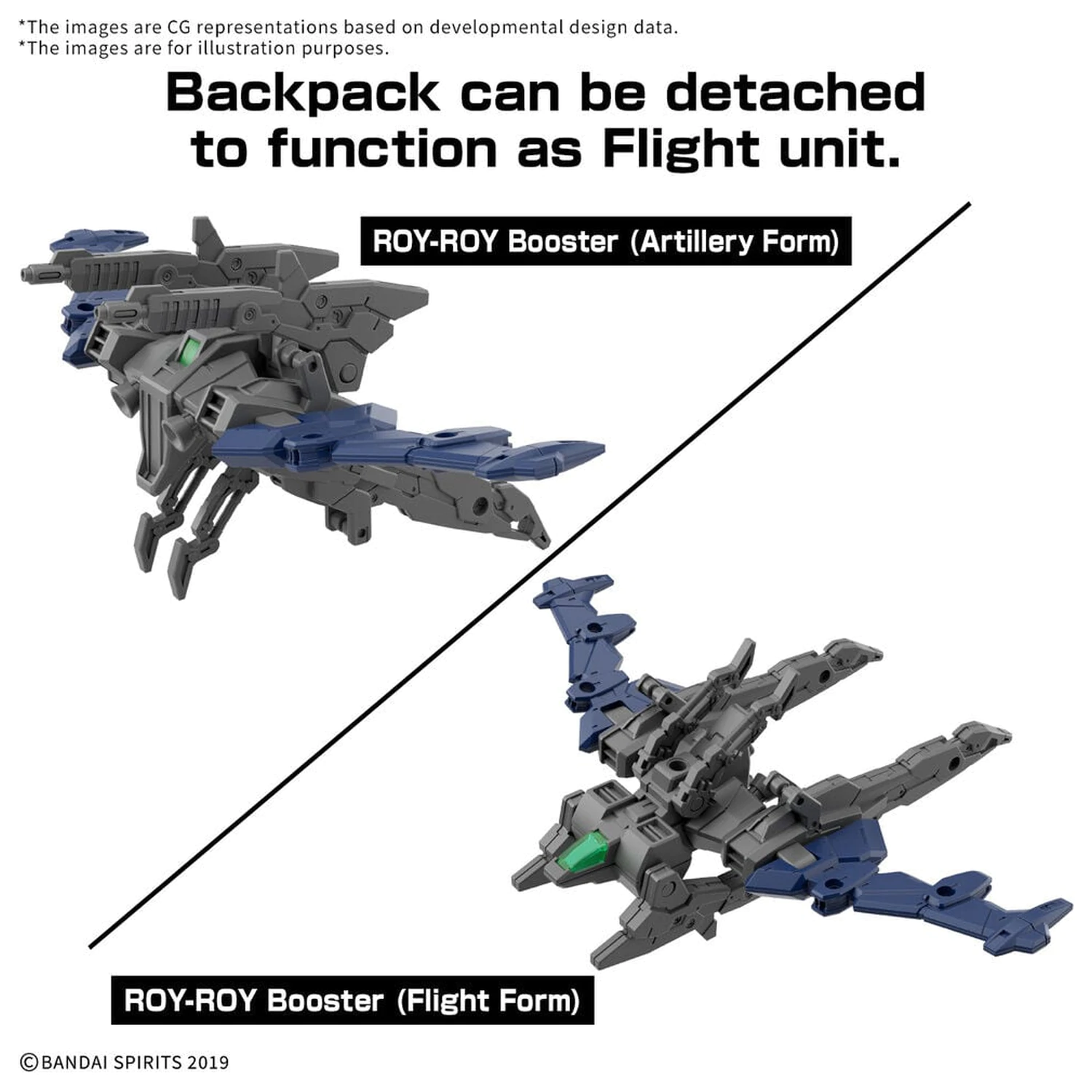 30MM 1/144 eEXM-40 Iglight High-Mobility Type Model Kit Basis Figur 30 Minutes Missions Produktfoto