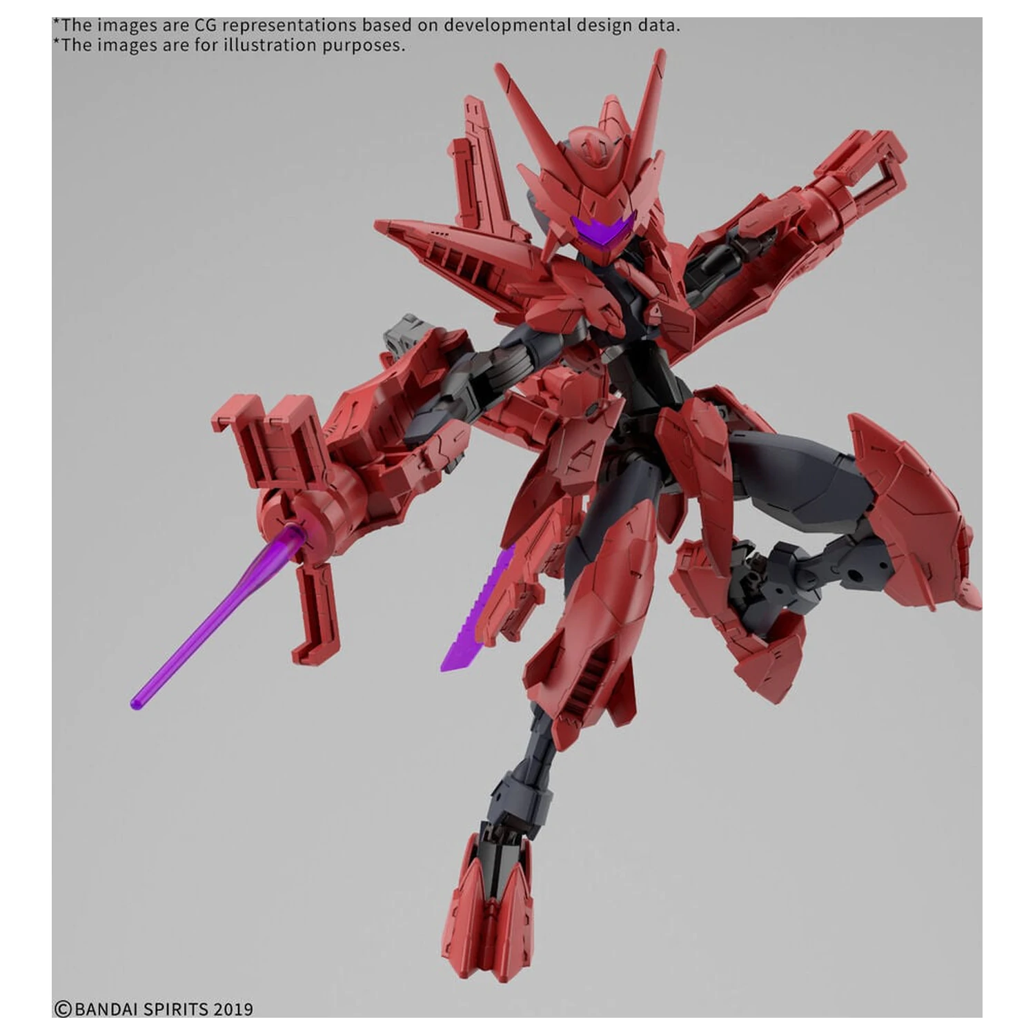 30 mm 1/144 EXM-E7b Spinatia Beast Type Modellbausatz Base Figur 30 Minutes Missions Produktfoto