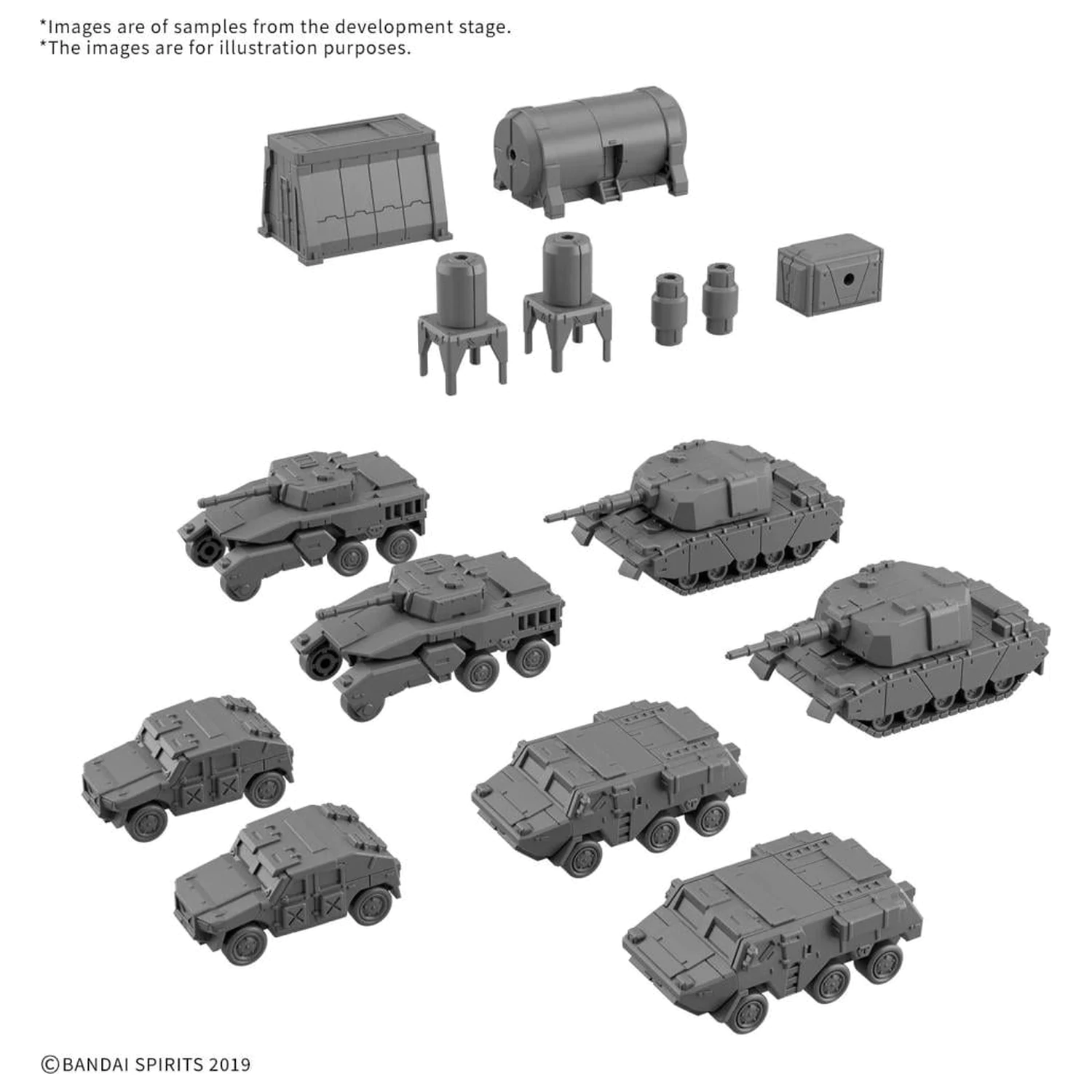 30MM 1/144 Options-Teile Set 24 (Multi Object 1) Modellbausatz Produktfoto