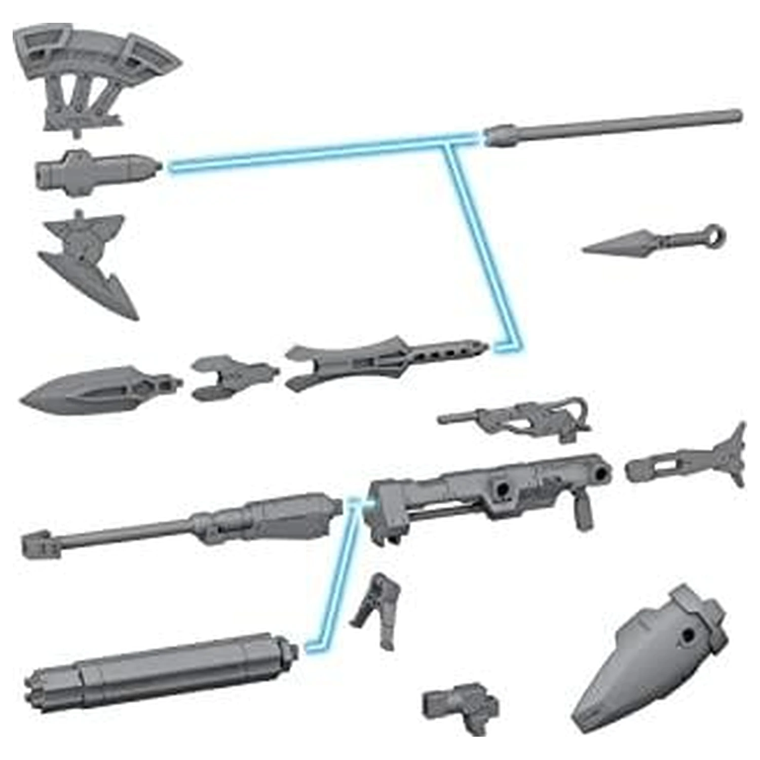 30 mm 1/144 Optionale Waffe 1 für Cielnova Modelbausatz Produktfoto