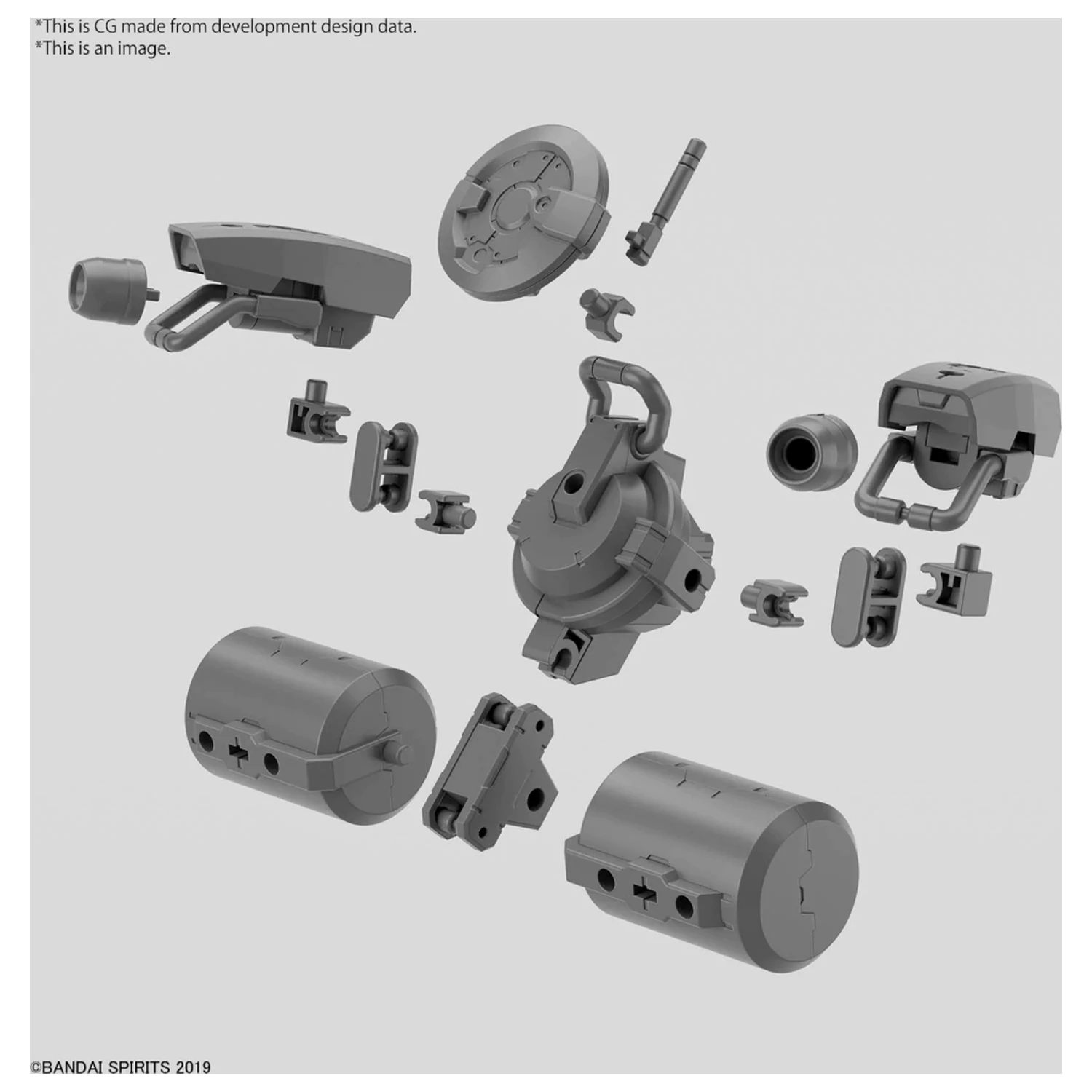 30MM Customize Waffen (schwere Waffe 2) Modellbausatz Produktfoto