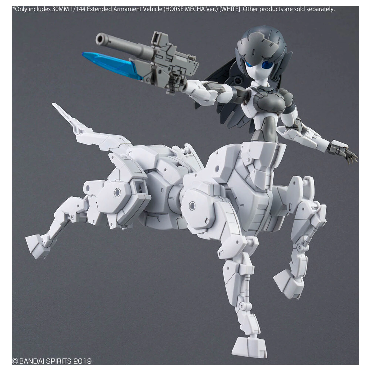 30MM Erweiterungs Exa-Vehicle Horse Mecha Ver. White Produktfoto