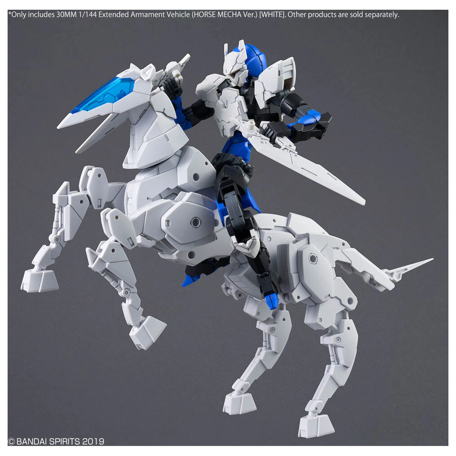 30MM Erweiterungs Exa-Vehicle Horse Mecha Ver. White Produktfoto