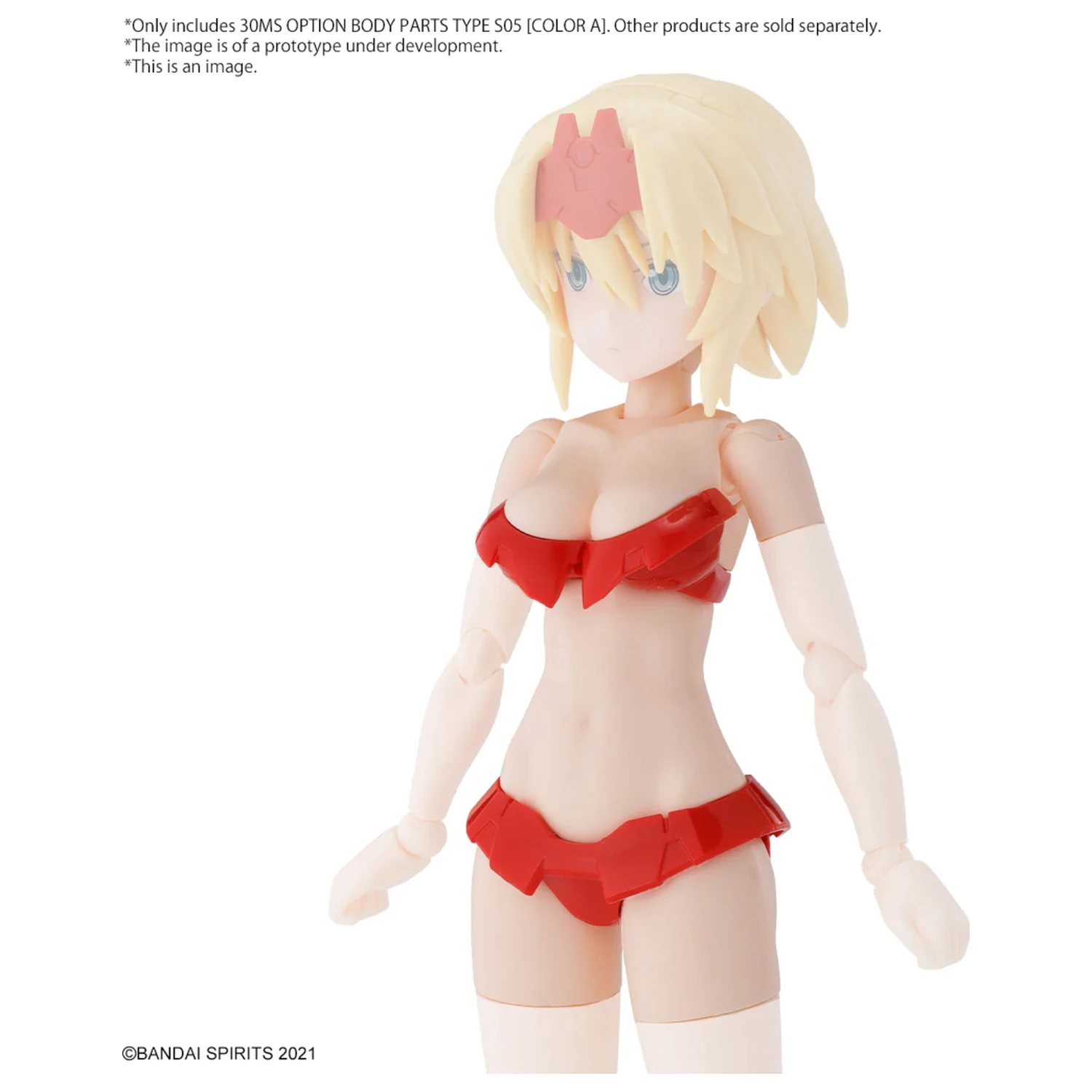 30MS Option Körperteile Typ S05 (Farbe A) Model Kit Produktfoto
