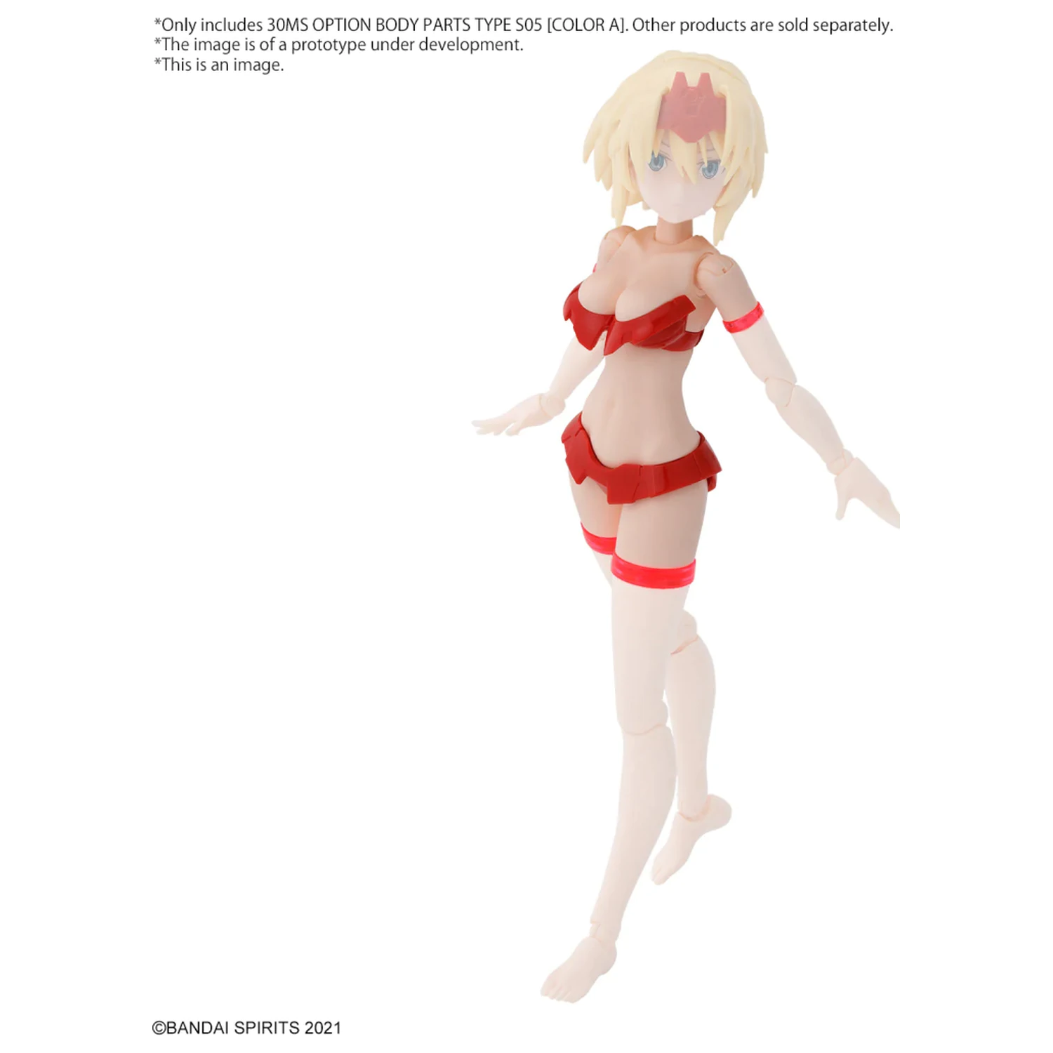 30MS Option Körperteile Typ S05 (Farbe A) Model Kit Produktfoto