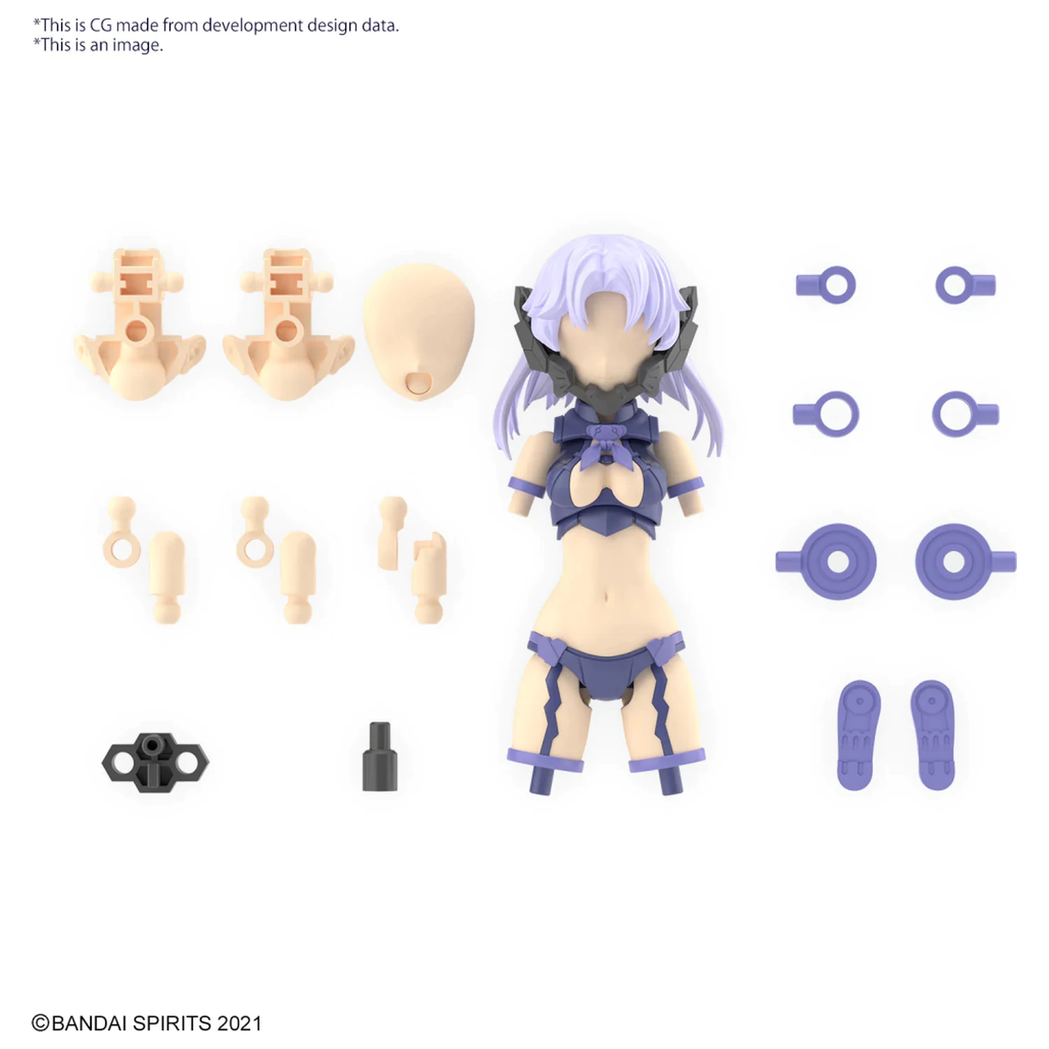 30MS Option Bauteile Set 11 (Fang Costume) Color A Modell Bausatz Produktfoto