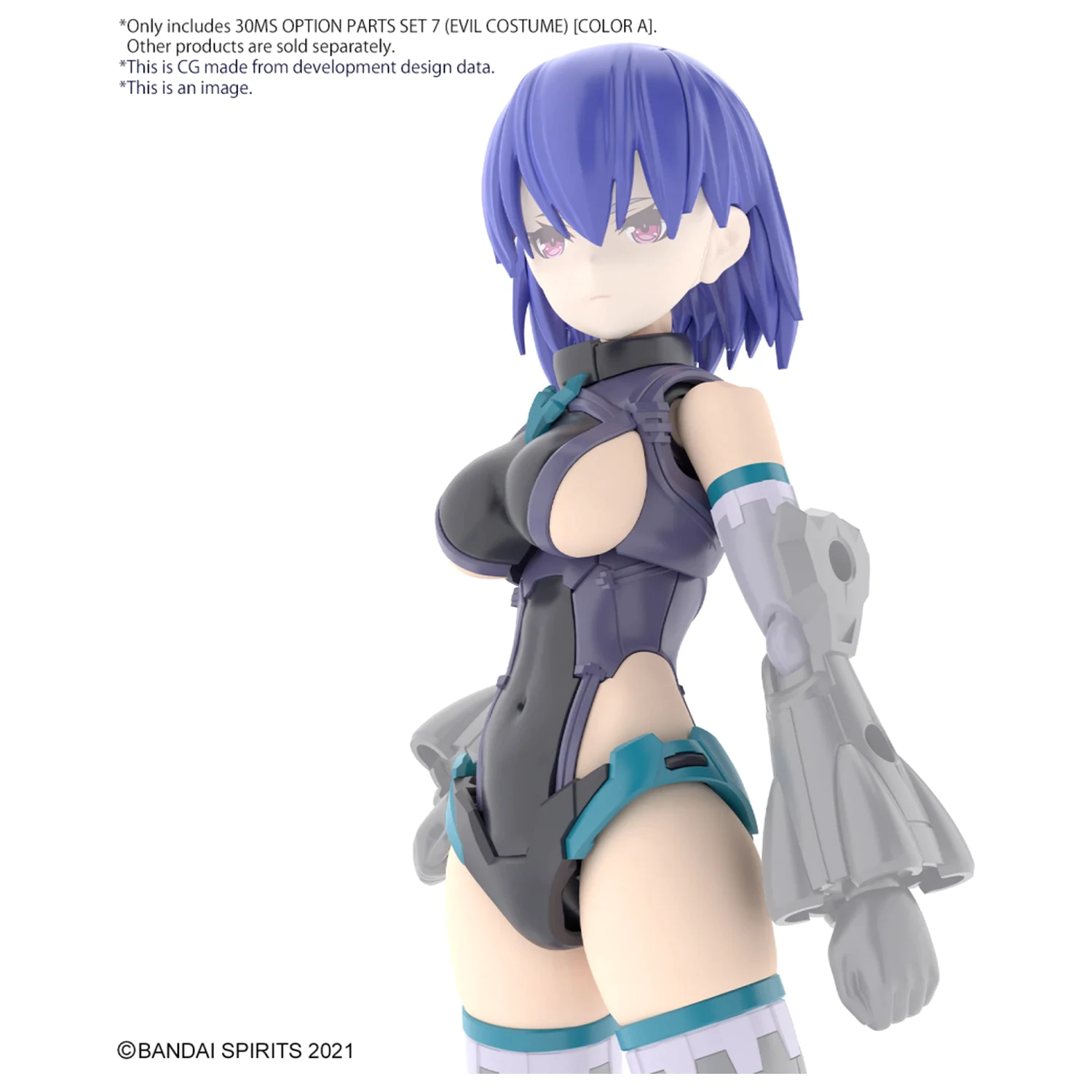 30MS Option Parts Set 7 (Evil Costume) "Color A" Modellbausatz Produktfoto