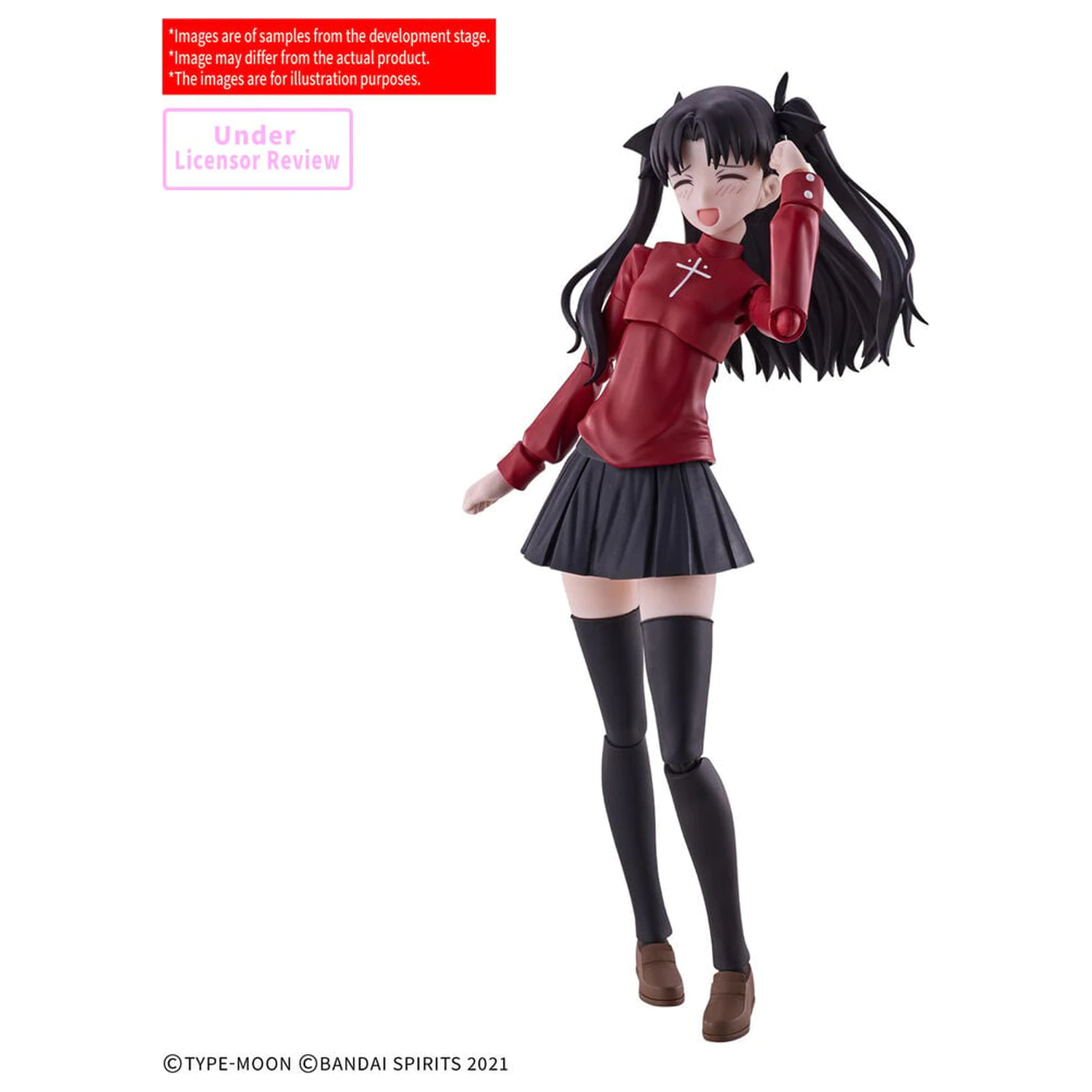 30MS Rin Tohsaka Modellbausatz Base Figur 30 Minuten Sisters Fate Stay Night Produktfoto
