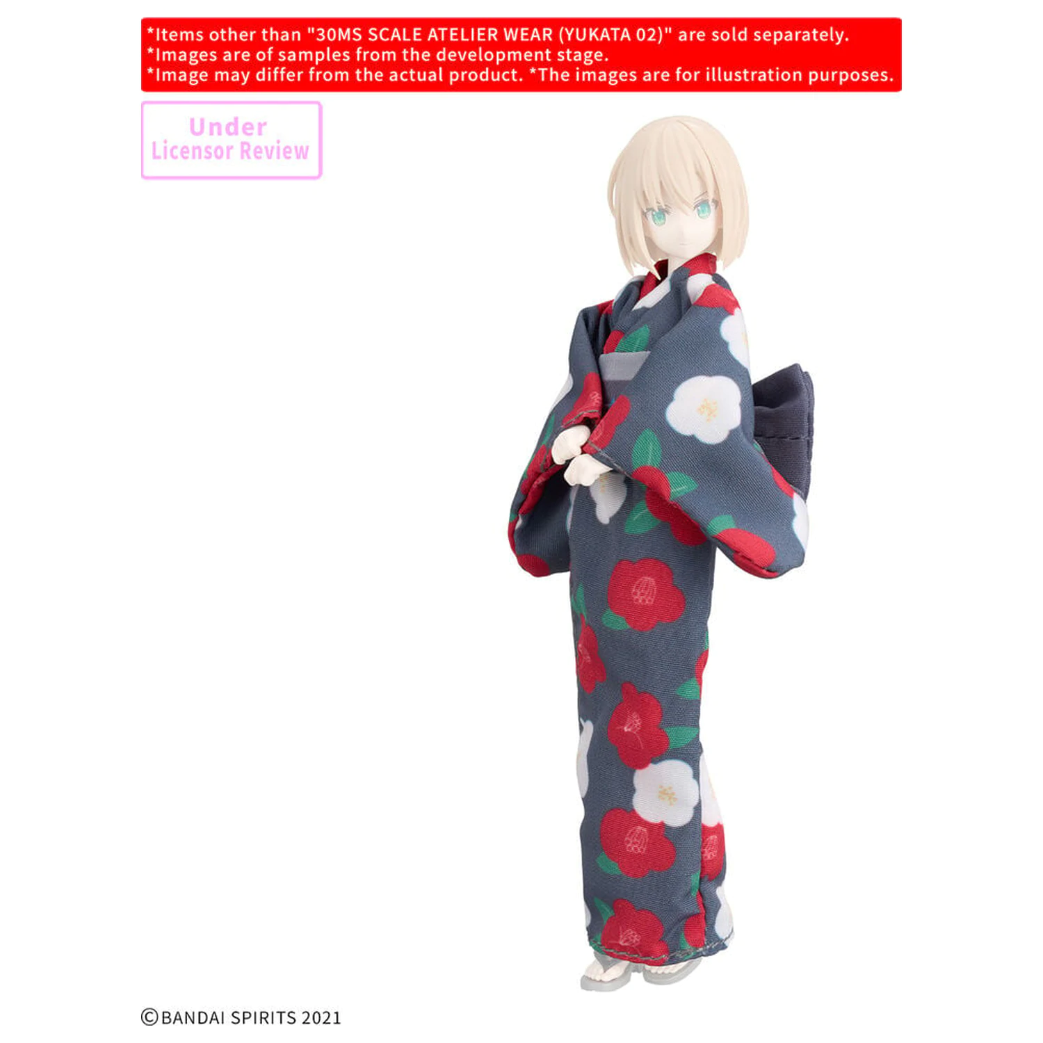 30MS Scale Atelier Wear Yukata 02 Kleidung Zubehör Set 30 Minutes Sisters Produktfoto