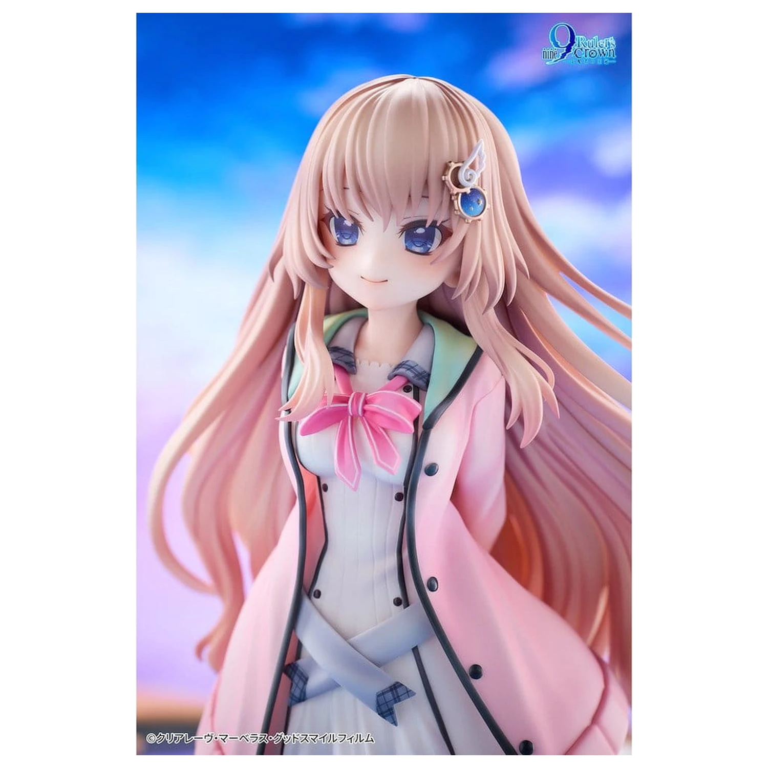 9-nine- PVC Figur 1/6 Ruler's Crown Miyako Kujo 25 Zentimeter Produktfoto