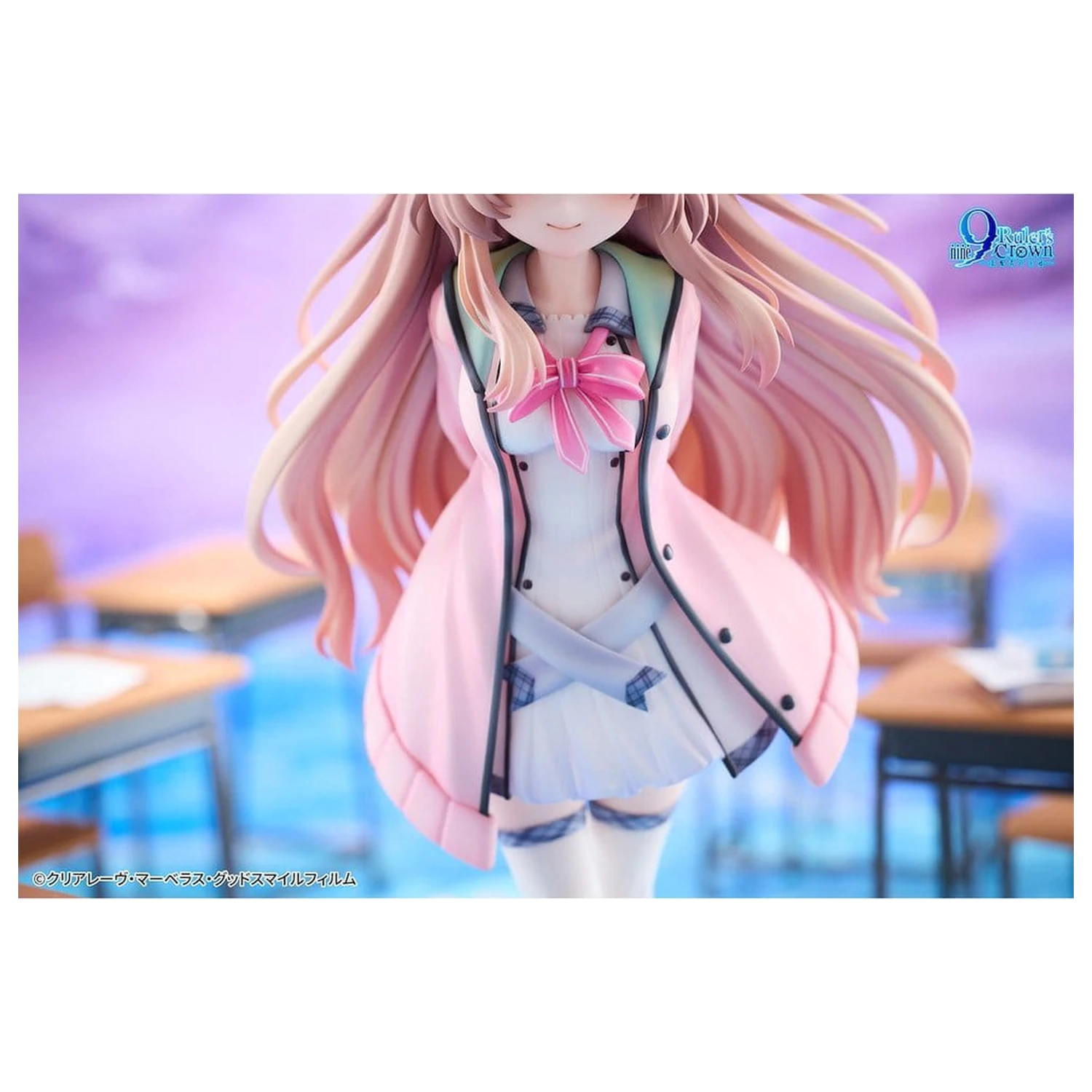 9-nine- PVC-Figur 1/6 Ruler's Crown Miyako Kujo Deluxe Edition 25 cm Produktfoto