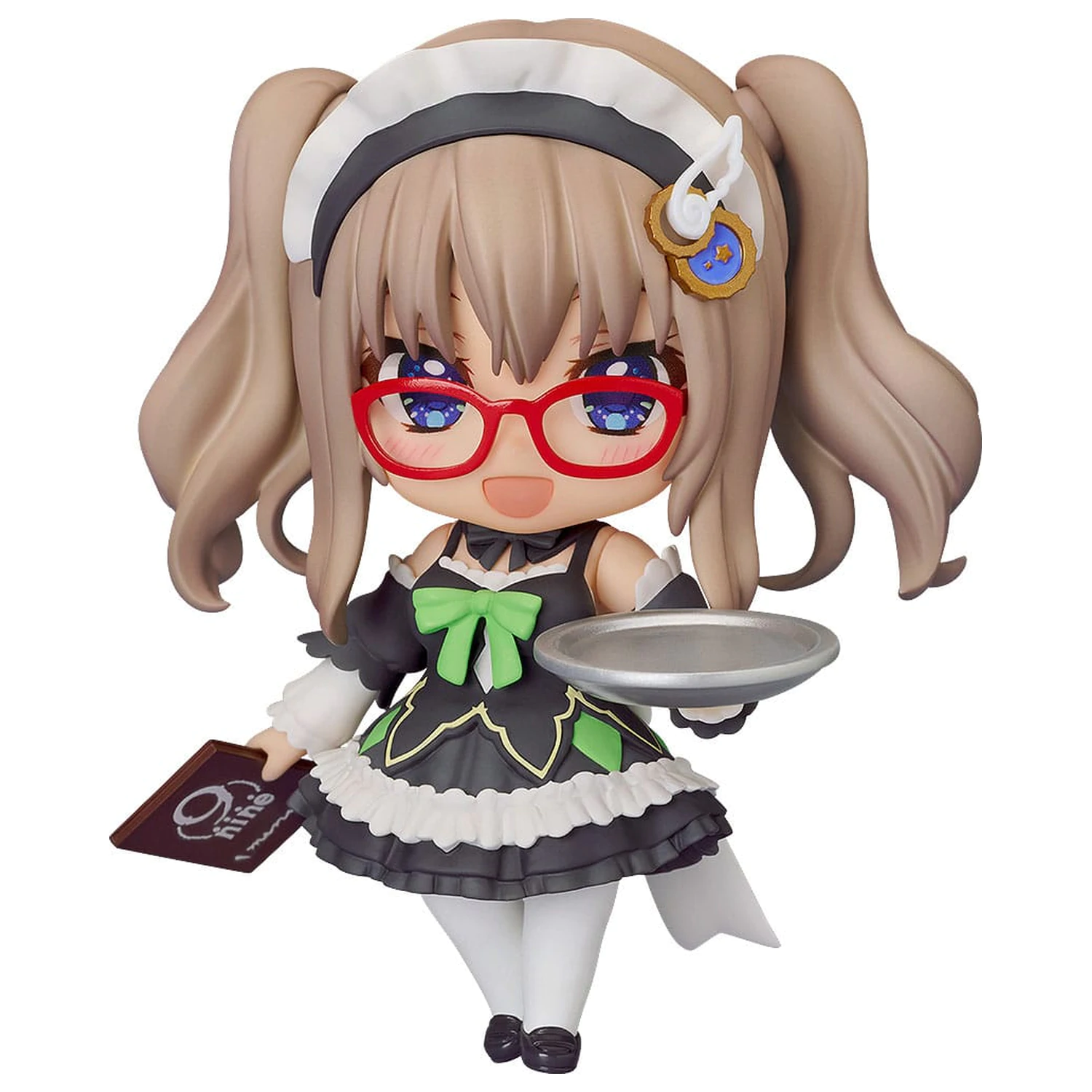 9-nine- Ruler's Crown Nendoroid Actionfigur Miyako Kujo: Maid Ver. 10 cm Produktfoto