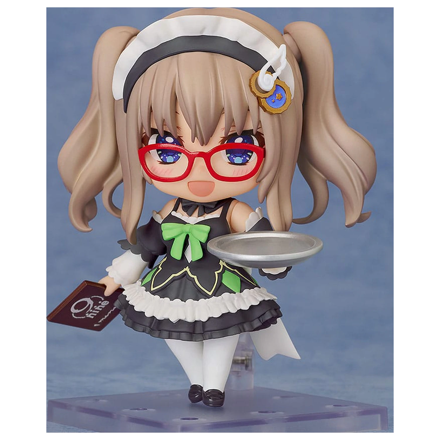 9-nine- Ruler's Crown Nendoroid Actionfigur Miyako Kujo: Maid Ver. 10 cm Produktfoto