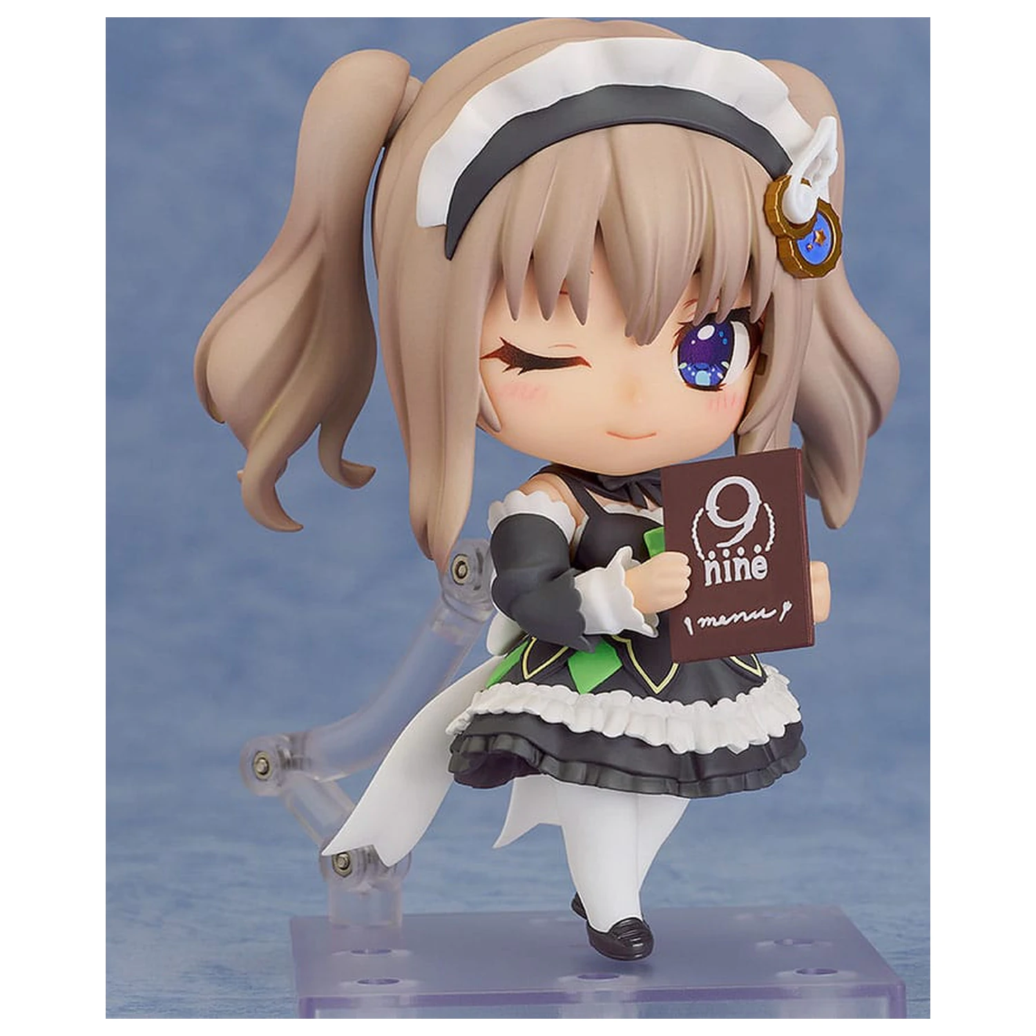 9-nine- Ruler's Crown Nendoroid Actionfigur Miyako Kujo: Maid Ver. 10 cm Produktfoto