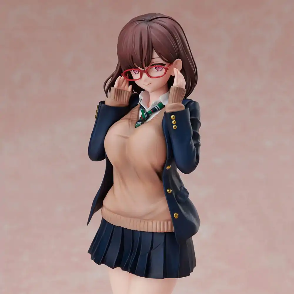 Daiki Kase Illustration PVC Statue JK-San with Glasses 27 cm Produktfoto