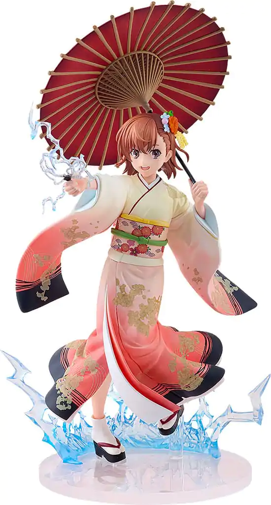 A Certain Scientific Railgun T Statue 1/7 Mikoto Misaka Furisode Kimono Ver. 28 cm Produktfoto
