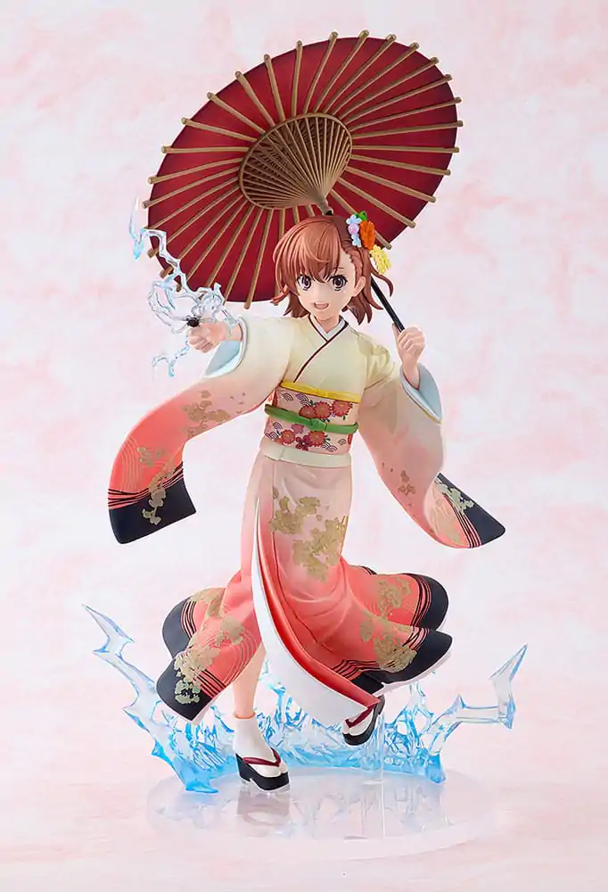 A Certain Scientific Railgun T Statue 1/7 Mikoto Misaka Furisode Kimono Ver. 28 cm Produktfoto