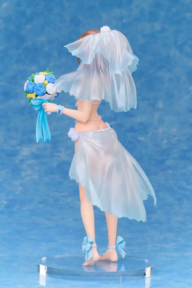 A Certain Scientific Railgun T PVC Statue 1/7 Mikoto Misaka Wedding Swimsuit Ver. 25 cm Produktfoto