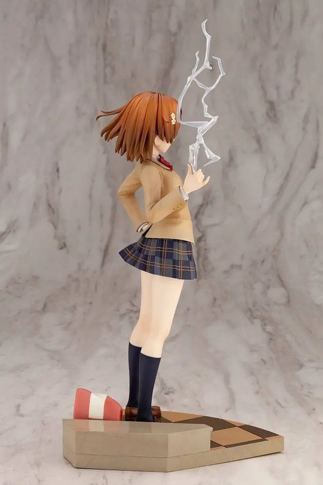 A Certain Scientific Railgun T PVC Statue 1/7 Misaka Mikoto 15th Anniversary Ver. Kotobukiya Luxury Ver. 30 cm Produktfoto