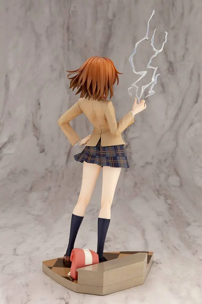 A Certain Scientific Railgun T PVC Statue 1/7 Misaka Mikoto 15th Anniversary Ver. Kotobukiya Luxury Ver. 30 cm Produktfoto