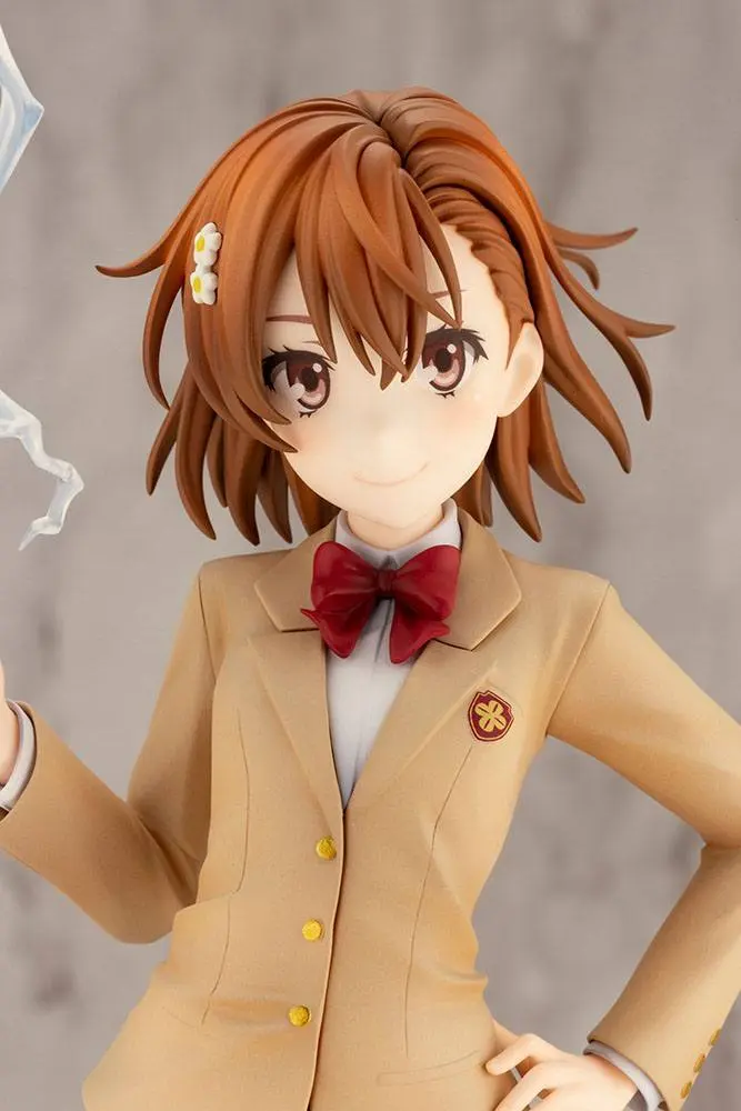 A Certain Scientific Railgun T PVC Statue 1/7 Misaka Mikoto 15th Anniversary Ver. Kotobukiya Luxury Ver. 30 cm Produktfoto