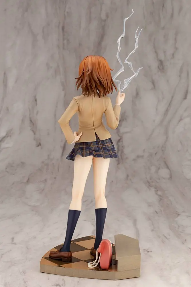 A Certain Scientific Railgun T PVC Statue 1/7 Misaka Mikoto 15th Anniversary Ver. Kotobukiya Luxury Ver. 30 cm Produktfoto