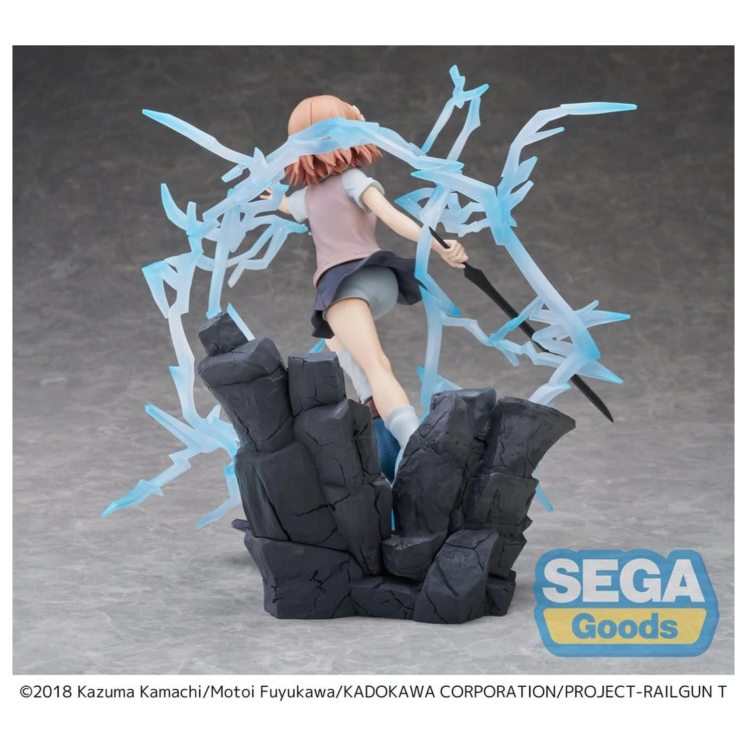 A Certain Scientific Railgun T FIGURIZMa PVC Figur Mikoto Misaka 23 cm Produktfoto