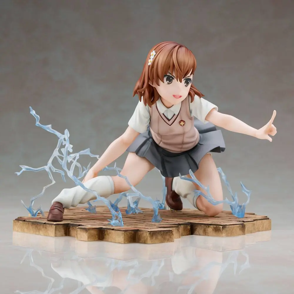 A Certain Scientific Railgun T PVC Statue Mikoto Misaka 14 cm Produktfoto