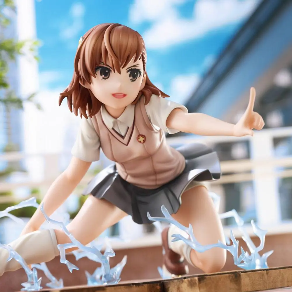 A Certain Scientific Railgun T PVC Statue Mikoto Misaka 14 cm Produktfoto
