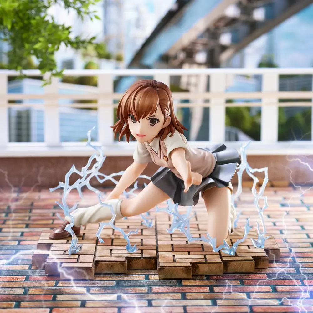 A Certain Scientific Railgun T PVC Statue Mikoto Misaka 14 cm Produktfoto